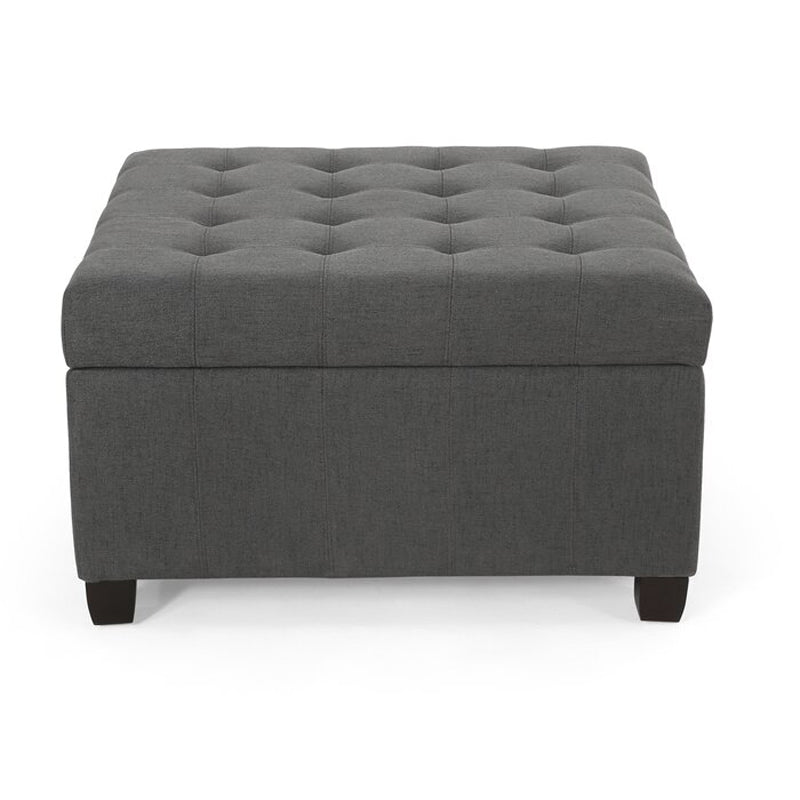 Torque India Ana Square Shape Ottoman Foam Cushioned Pouffe Puffy for Foot Rest Home Furniture - TorqueIndia